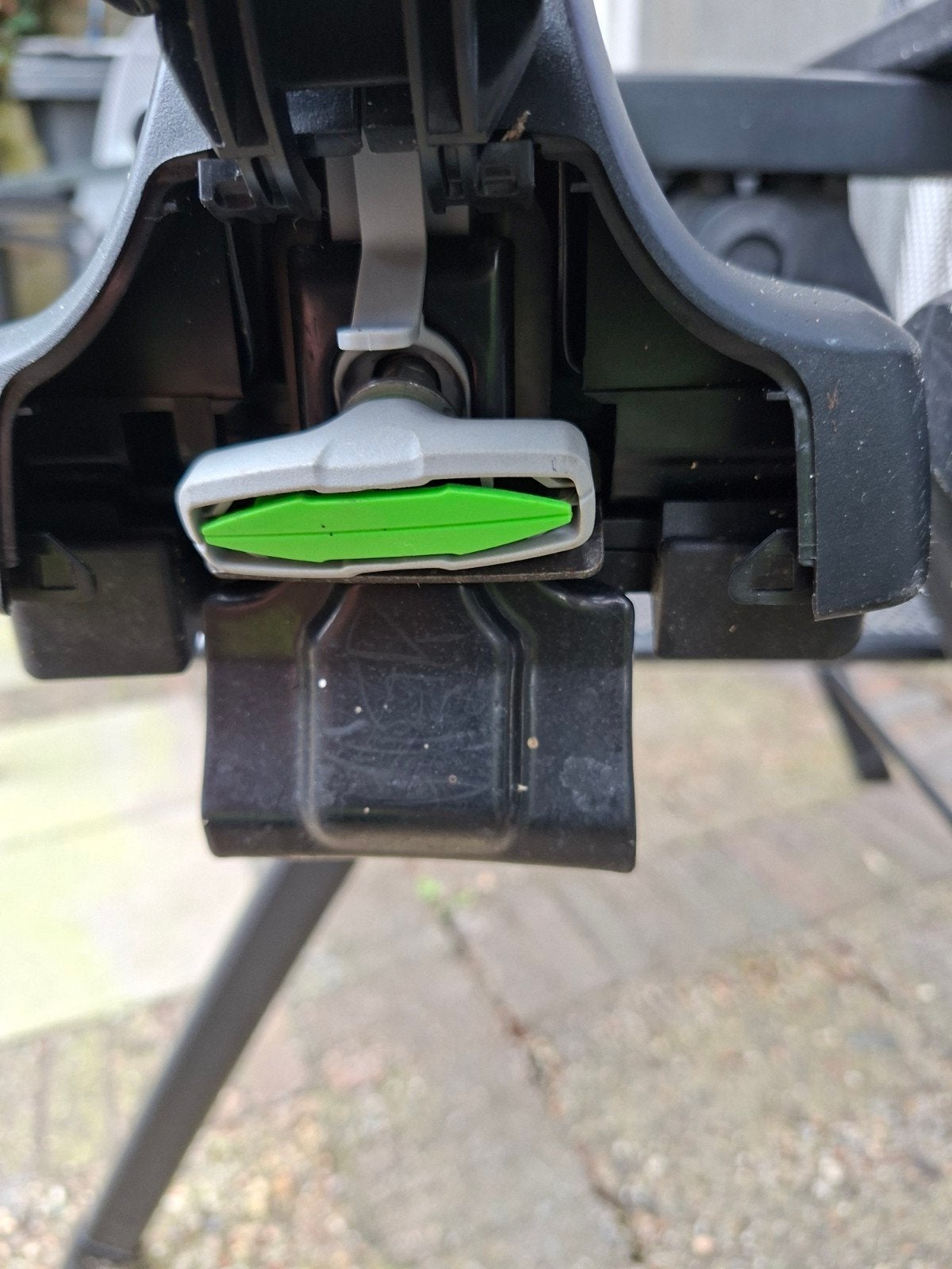 Dakdrager voor een Prius 3, Ophalen