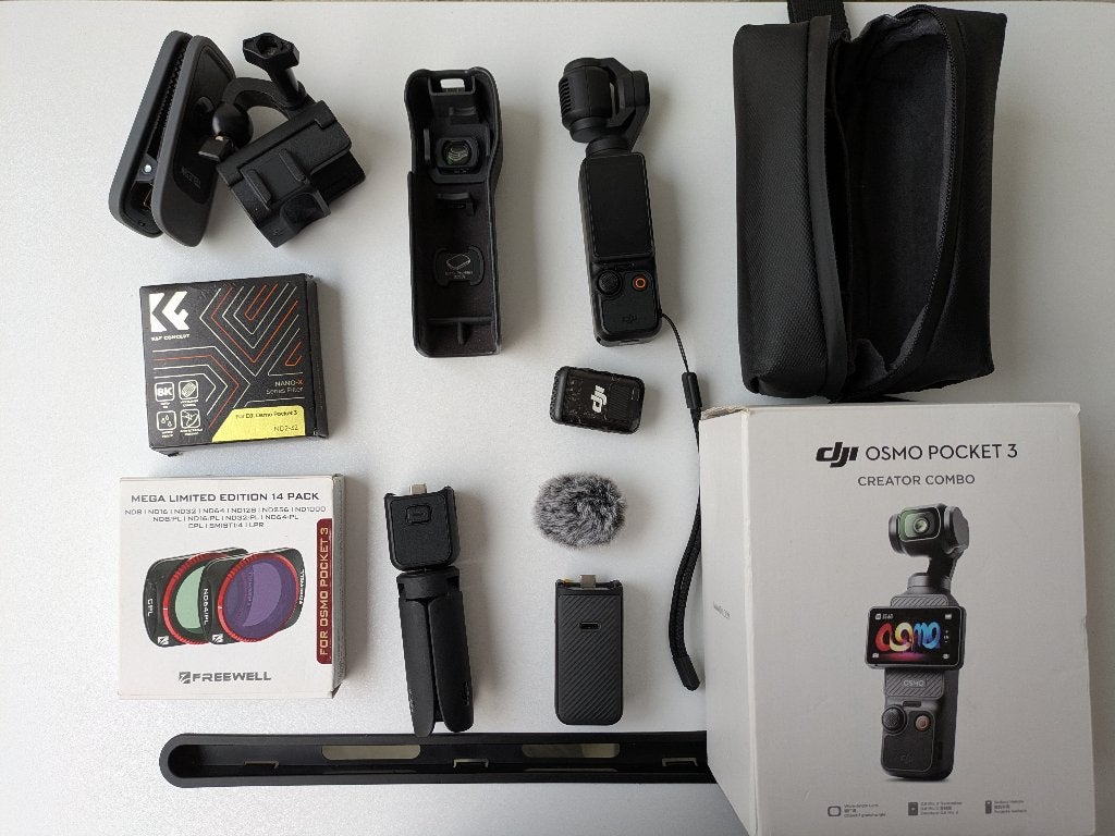 DJI Osmo Pocket 3 Creator Combo + Extras, Overige merken, Overige soorten, Zo goed als nieuw, Ophalen of Verzenden