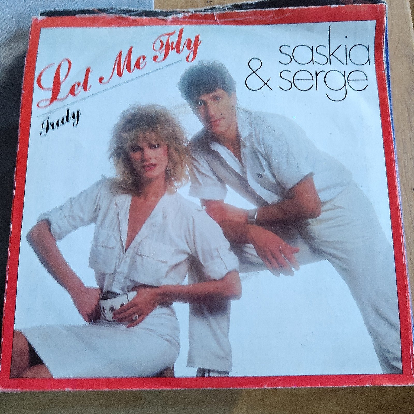 Saskia & Serge - Let Me Fly / Judy (Vinyl Single), Gebruikt, 7 inch, Ophalen of Verzenden, EP