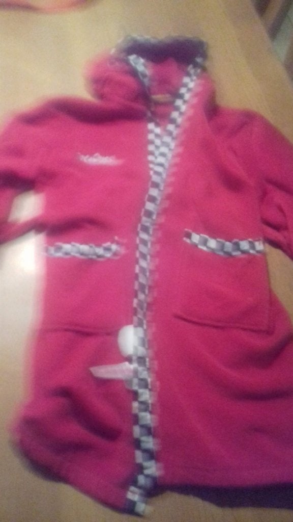badjas van cars maat 122/128, Ophalen of Verzenden, Gebruikt, Jongen, Nacht- of Onderkleding