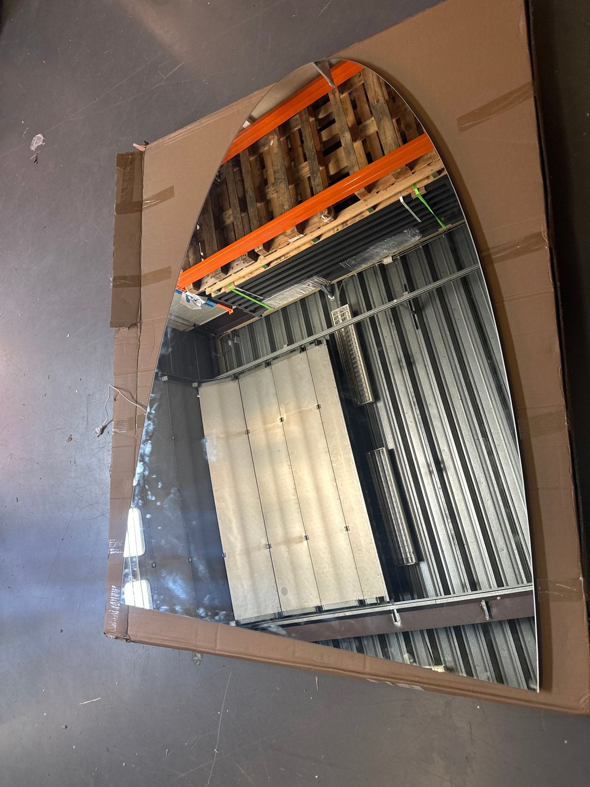 Nieuwe Spiegel 120x160cm met 3 soorten verlichting en verwar, Ophalen, Nieuw