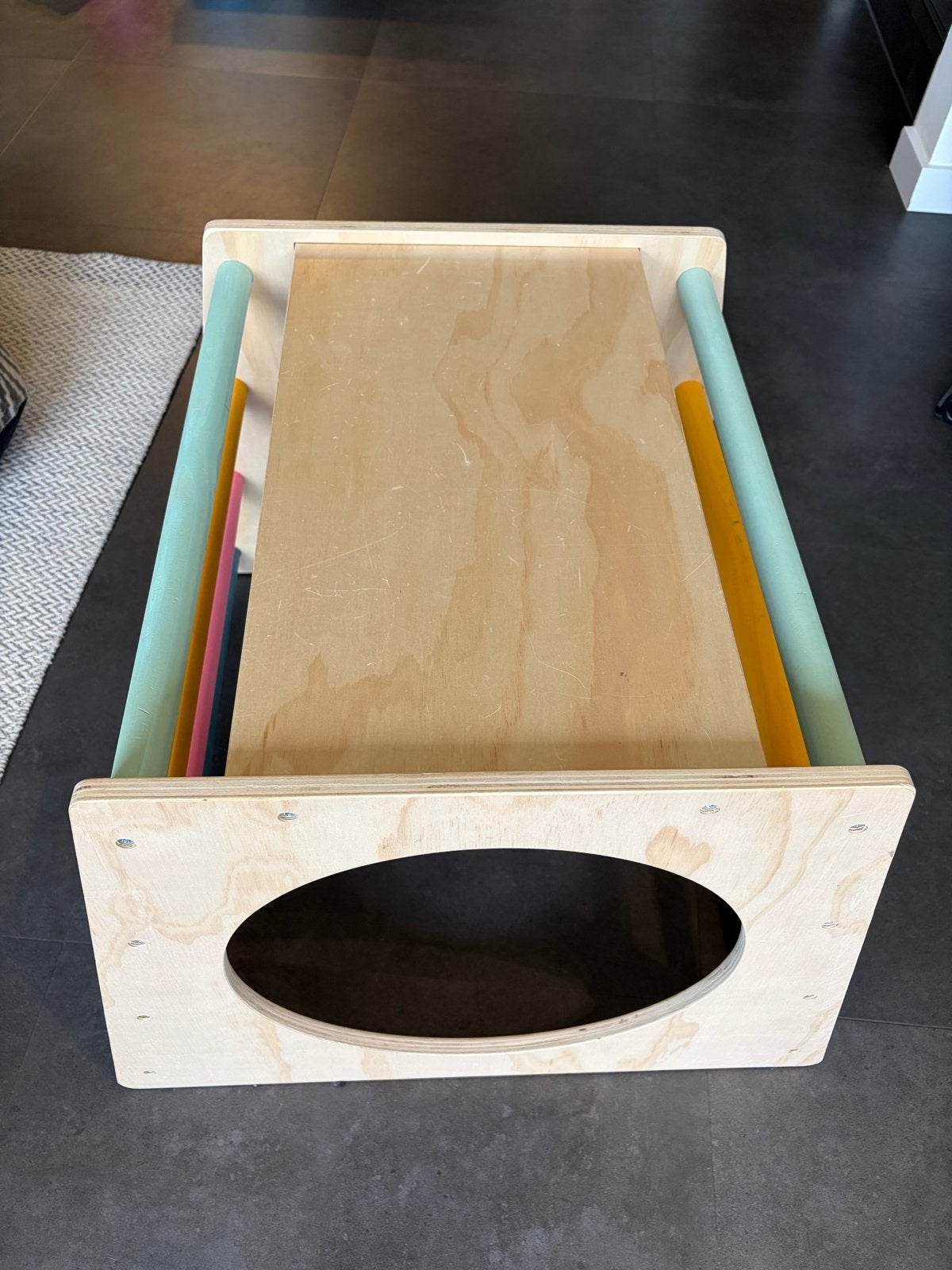 Houten Klimtoestel voor Kinderen - Montessori Speelgoed, Ophalen, Gebruikt, Klimwand