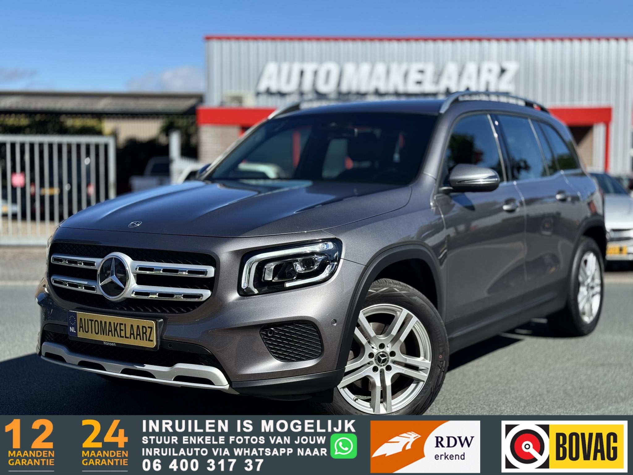 Mercedes-Benz GLB 200 Business Solution Luxury 7 PERSONEN NA, Euro 6, 4 cilinders, 7 stoelen, 163 pk