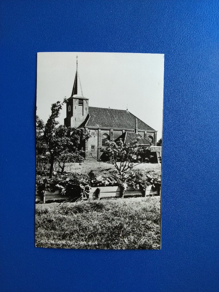 Benthuizen, Ned. Herv. Kerk. Klf, Verzenden, 1960 tot 1980, Ongelopen, Zuid-Holland