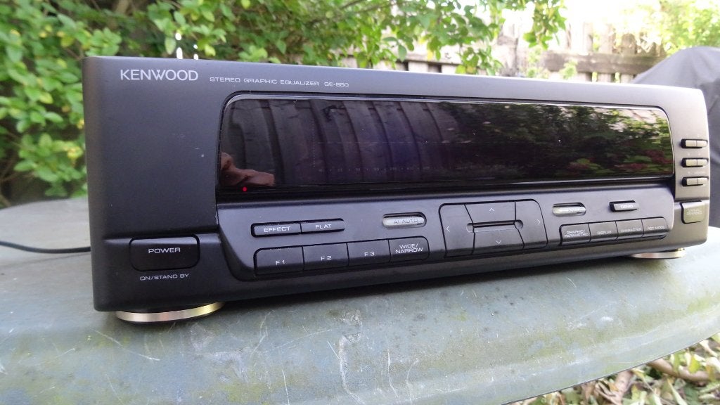 Kenwood Stereo Graphic Equalizer GE-850, Overige merken, Gebruikt, Ophalen of Verzenden, Minder dan 60 watt