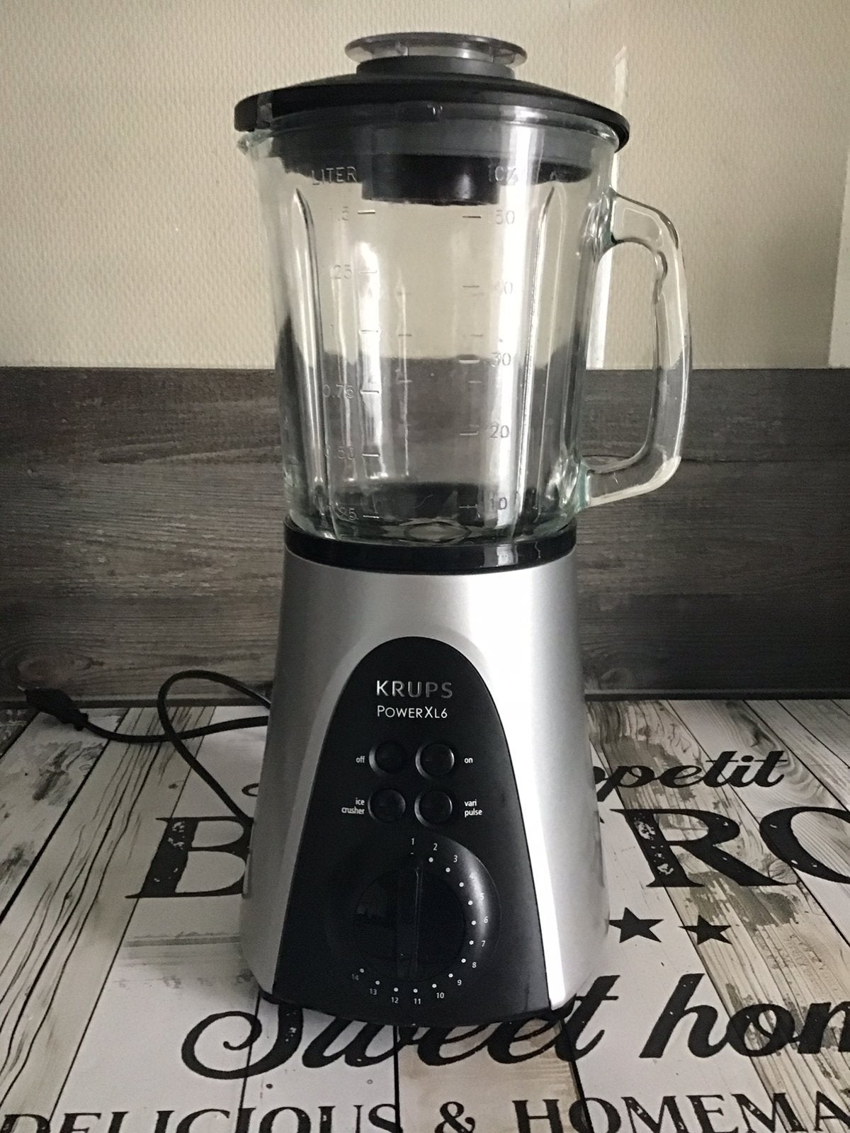Sterke KRUPS blender, Z.G.A.N.!, Ophalen, Zo goed als nieuw, 3 snelheden of meer