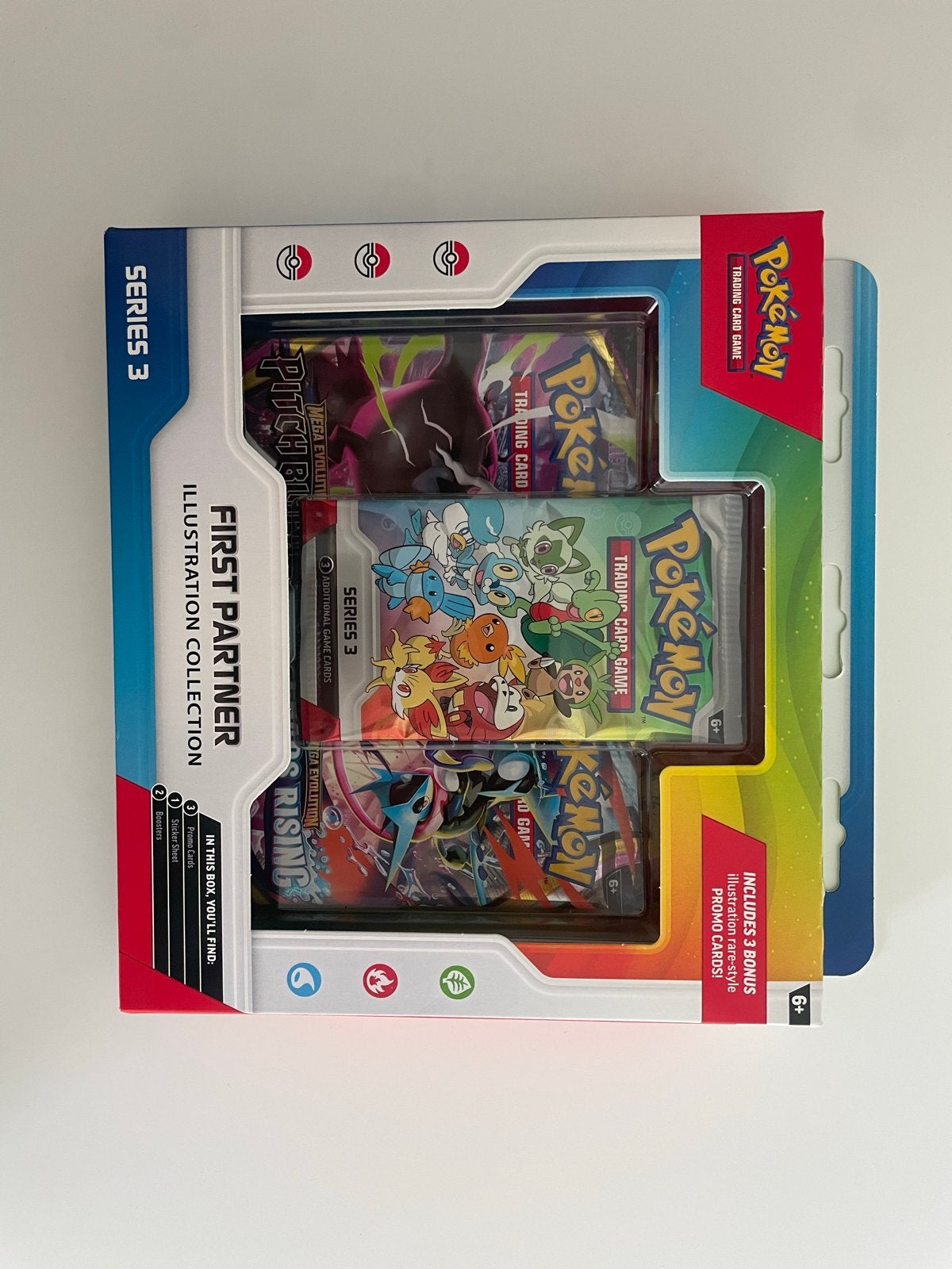 Pokémon TCG First Partner Illustration Collection Series 3, Ophalen of Verzenden, Nieuw, Overige typen