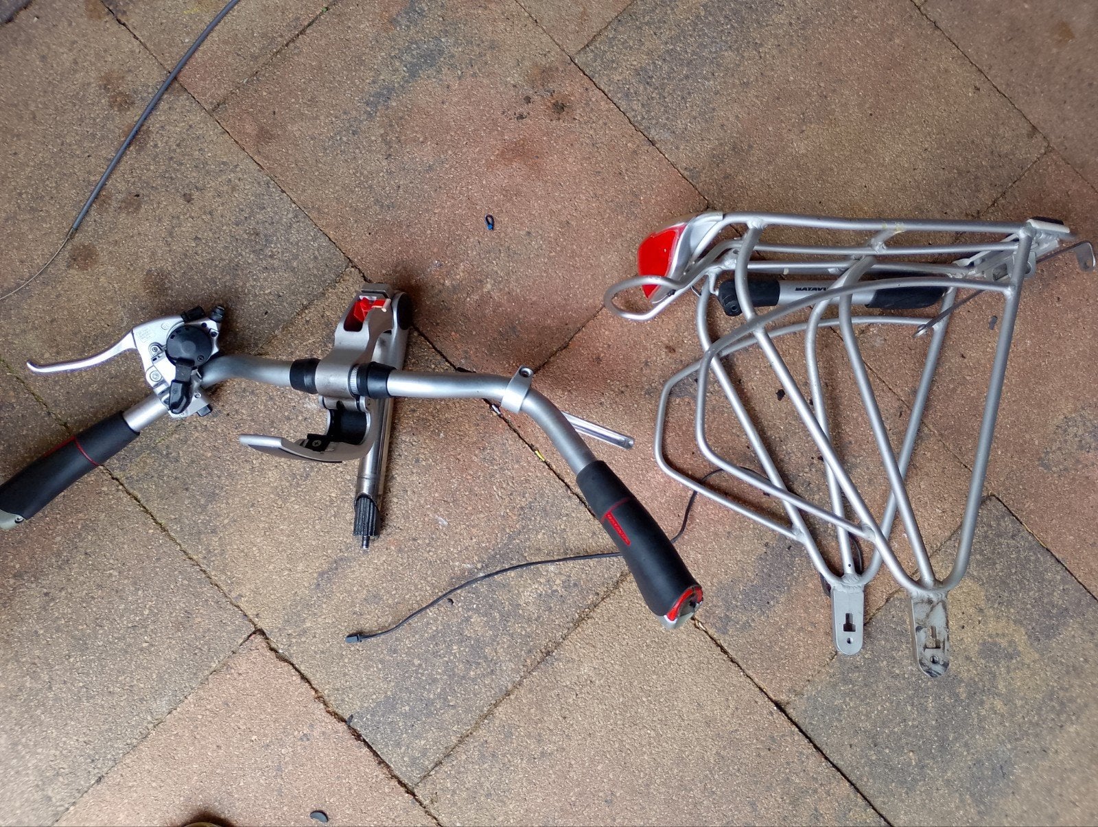Batavus elektrische fiets onderdelen, Gebruikt, Batavus, Ophalen of Verzenden, Elektrische fiets