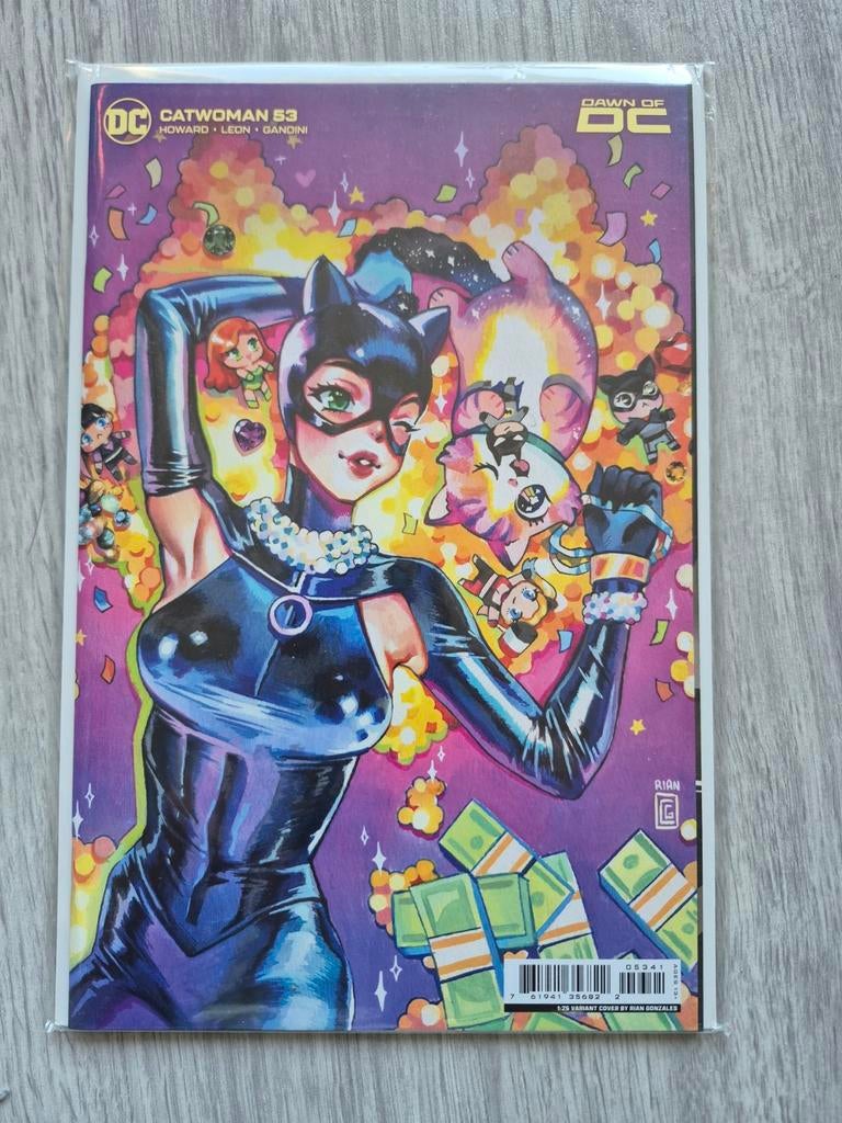 Catwoman 53, Hobby en Vrije tijd, Stickers en Plaatjes, Ophalen of Verzenden, Nieuw, Plaatje