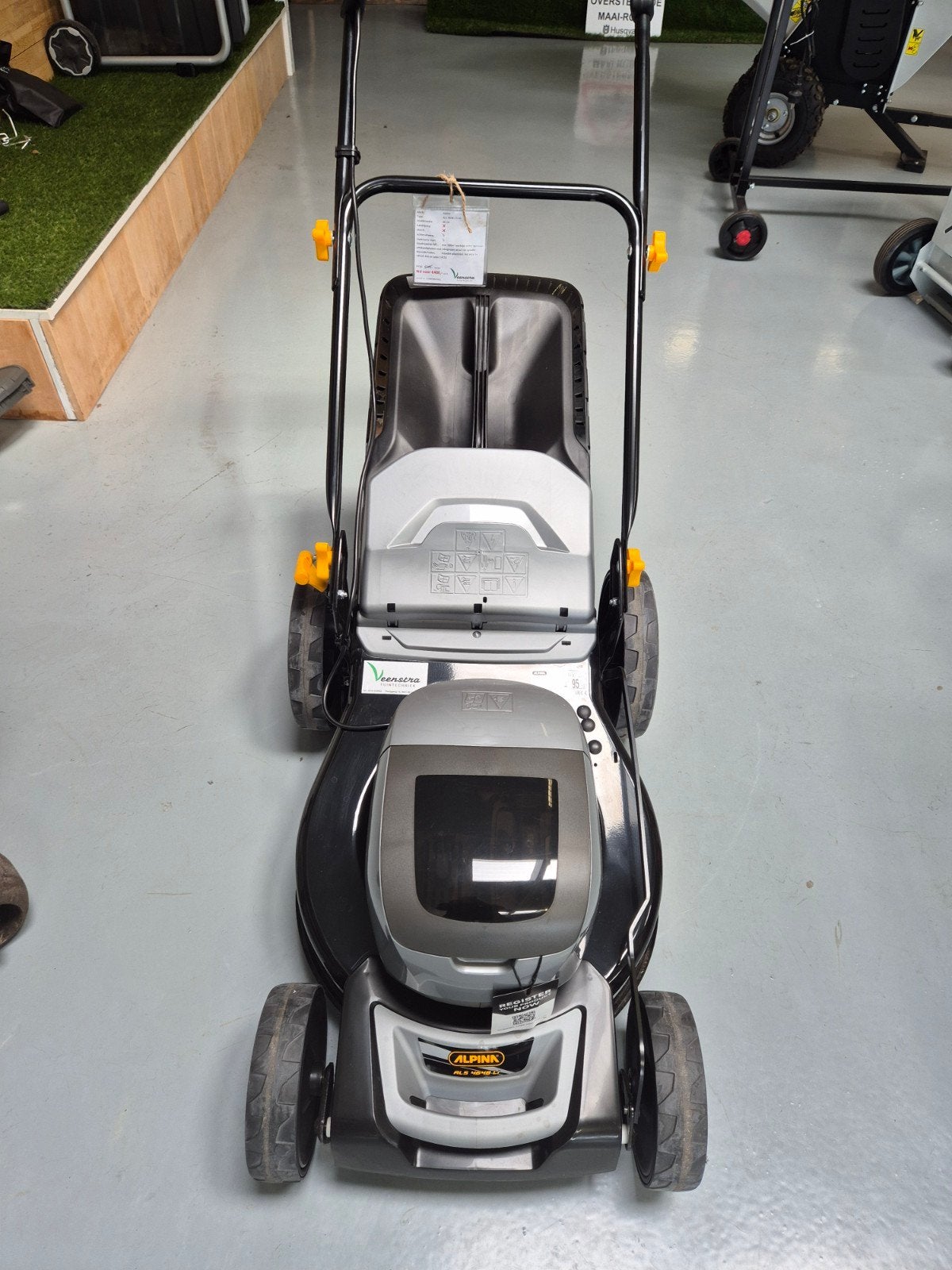 Nieuw Alpina AL5 4648 S Li kit  Accu Grasmaaier, Cirkelmaaier, Alpina, Accu-grasmaaier, Elektrische starter