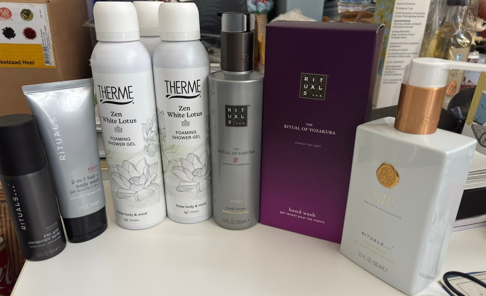 Rituals hand wash bodylotion Royal Tea Yozakura Therme Zen, Ophalen, Nieuw, Overige typen