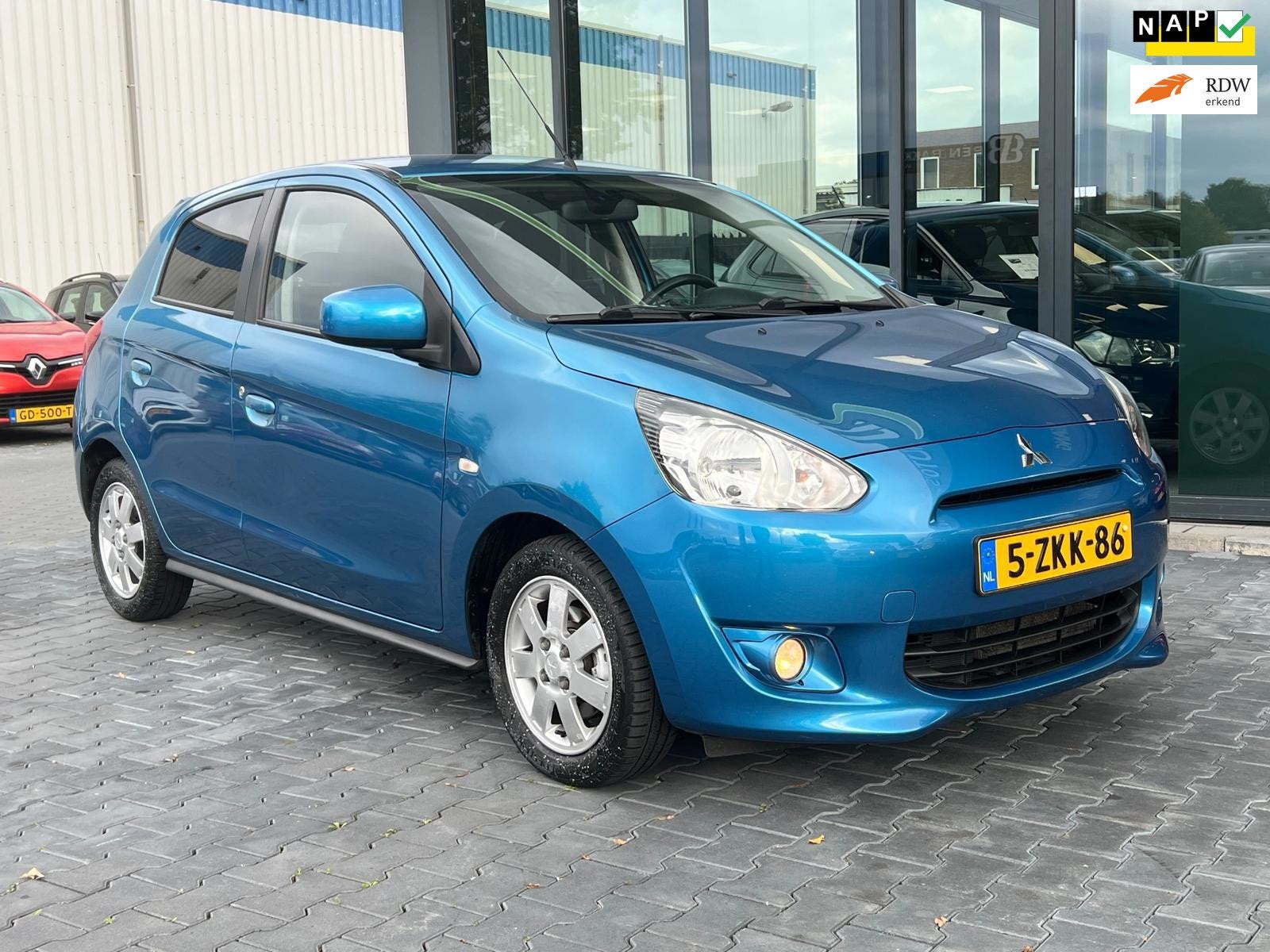 Mitsubishi Space Star 1.2 INTENSE AUTOMAAT 5DRS KLIMA, Auto's, Euro 5, Stof, Gebruikt, 200 kg