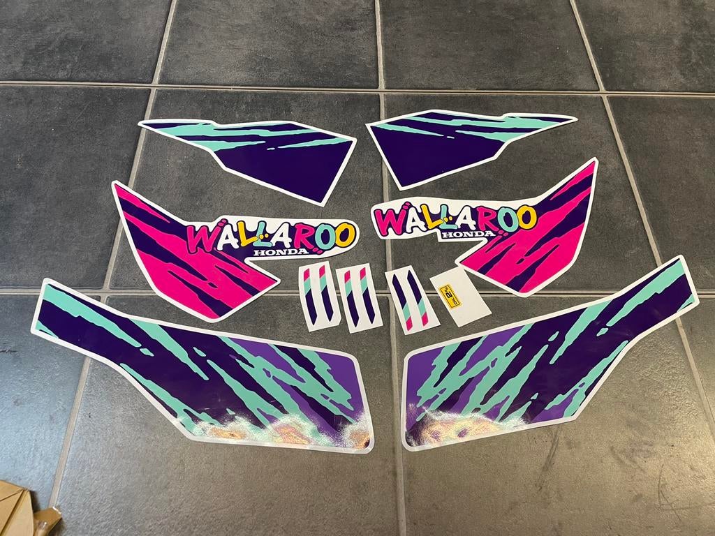 Honda wallaroo sticker, Fietsen en Brommers, Ophalen of Verzenden, Nieuw, Overige typen
