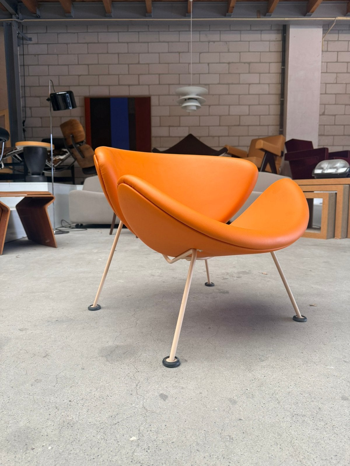Artifort Orange Slice Junior, Pierre Paulin, Ophalen, Gebruikt, Minder dan 75 cm, Vintage