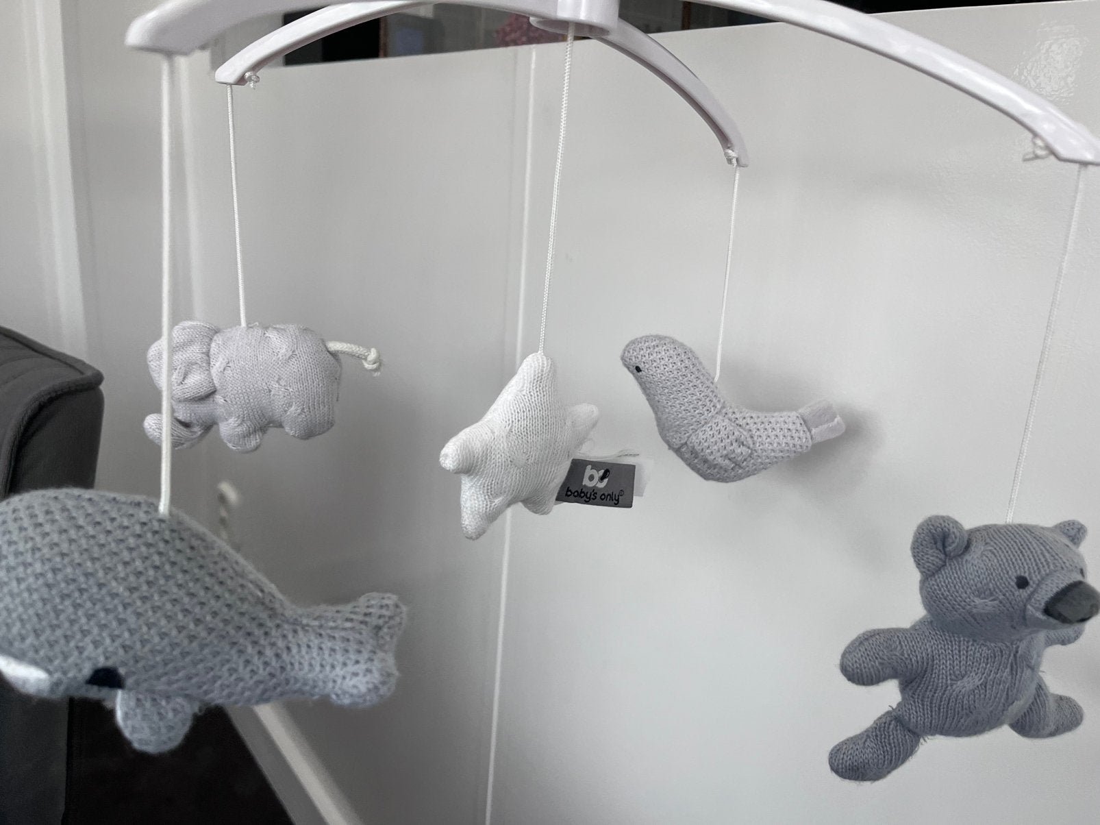 Mooie muziekmobiel. Zgan, Kinderen en Baby's, Ophalen of Verzenden, Zo goed als nieuw, Mobiel
