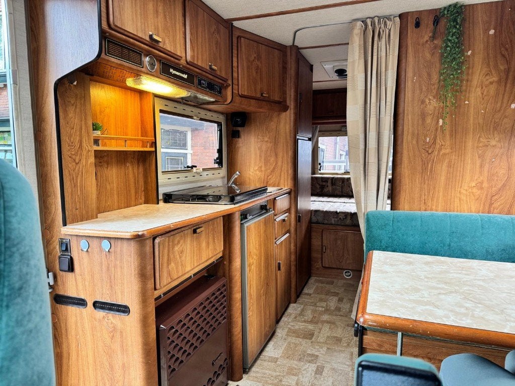 Hymer B644 2.5 TD (1992) | Vast bed | Perfect onderhouden, Integraal, Ringverwarming, Particulier, Hymer
