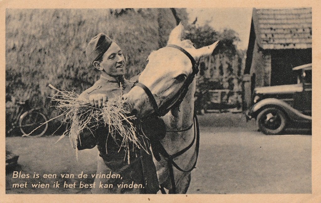 soldaat  met paard   mobilisatie  SOEST  1939 truck  nr 1429, Verzamelen, Militaria | Tweede Wereldoorlog, Verzenden, Landmacht