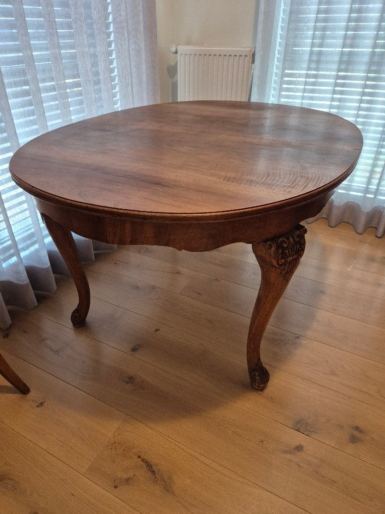 Antieke coulissentafel, Antiek en Kunst, Antiek | Meubels | Tafels, Ophalen