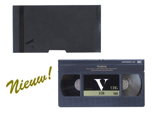 Nieuwe Videoband Onbespeeld VHS Sony Opname 180 minuten, Cd's en Dvd's, VHS | Film, Alle leeftijden, Ophalen of Verzenden, Nieuw in verpakking
