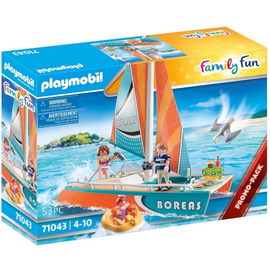 PLAYMOBIL Family Fun PROMO Catamaran - 71043, Kinderen en Baby's, Speelgoed | Playmobil, Ophalen of Verzenden, PLAYMOBIL, Nieuw