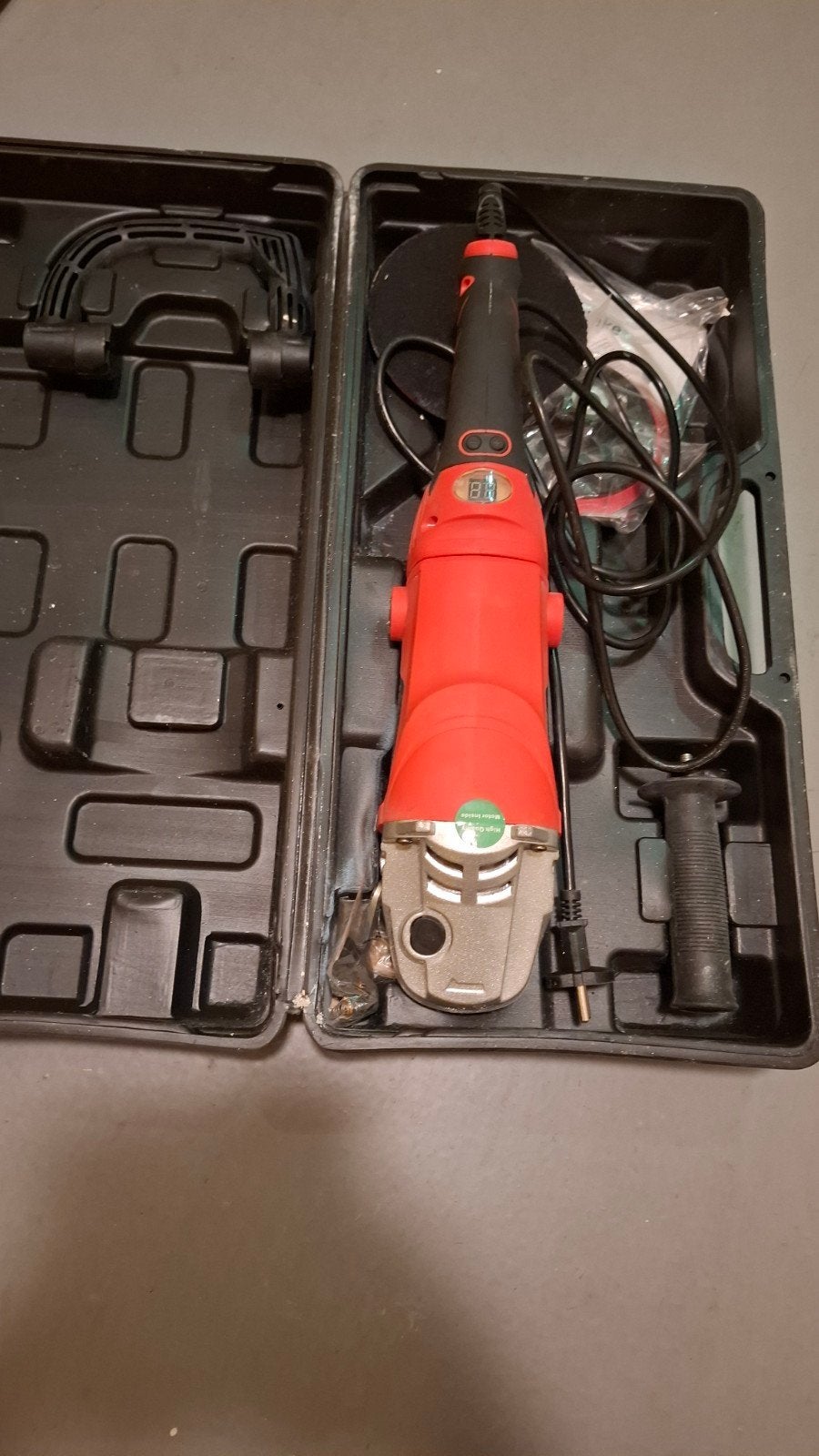 Polijstmachine 1600W met diverse pads - Zo goed als nieuw, Ophalen of Verzenden, Zo goed als nieuw, 1000 watt of meer, Overige typen