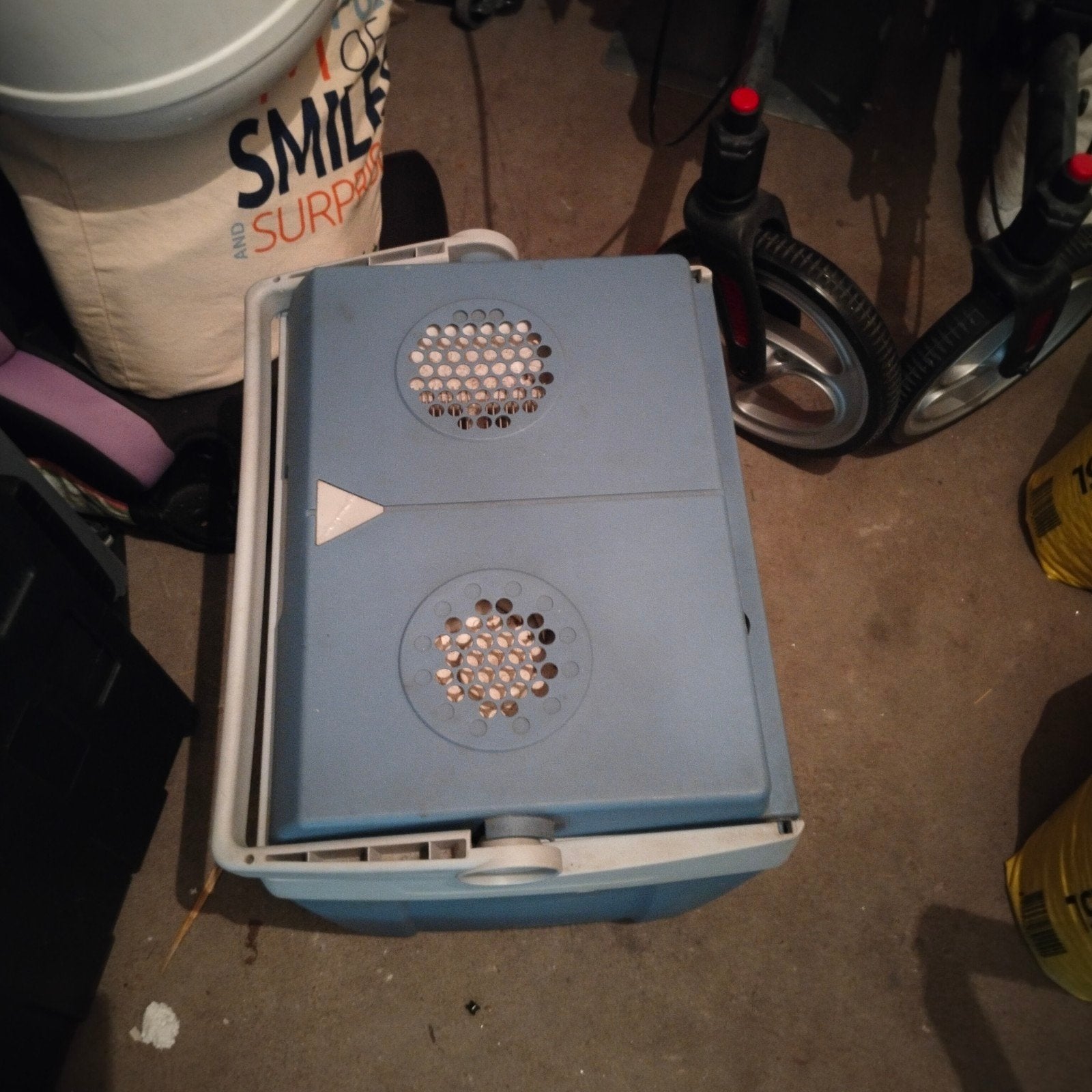 mobicool coolbox, Ophalen, Elektrisch