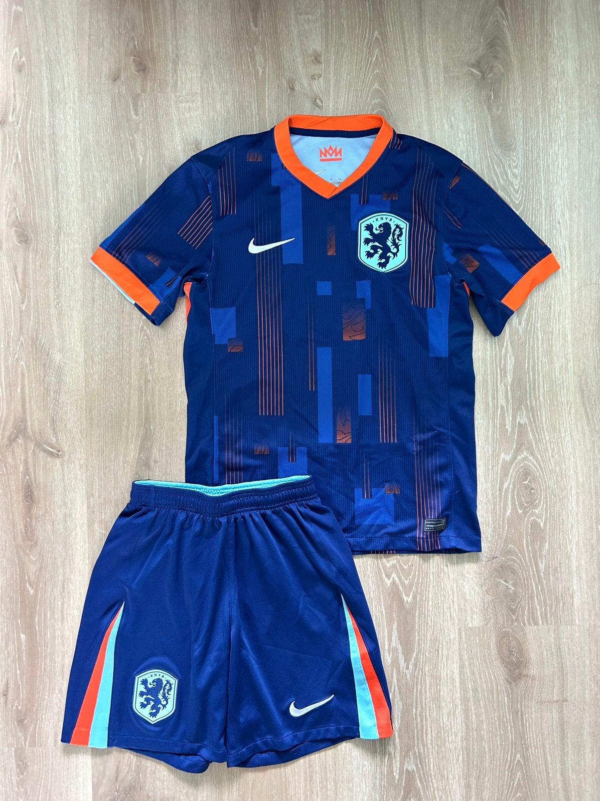 Nederlands elftal uittenue EK 24/26 Maat S, Kleding | Heren, Blauw, Ophalen of Verzenden, Nike, Nike