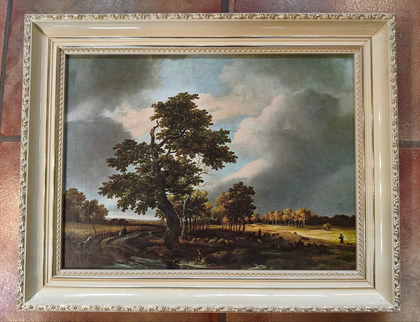 Jacob Isaacksz. van Ruisdael op paneel, Ophalen of Verzenden