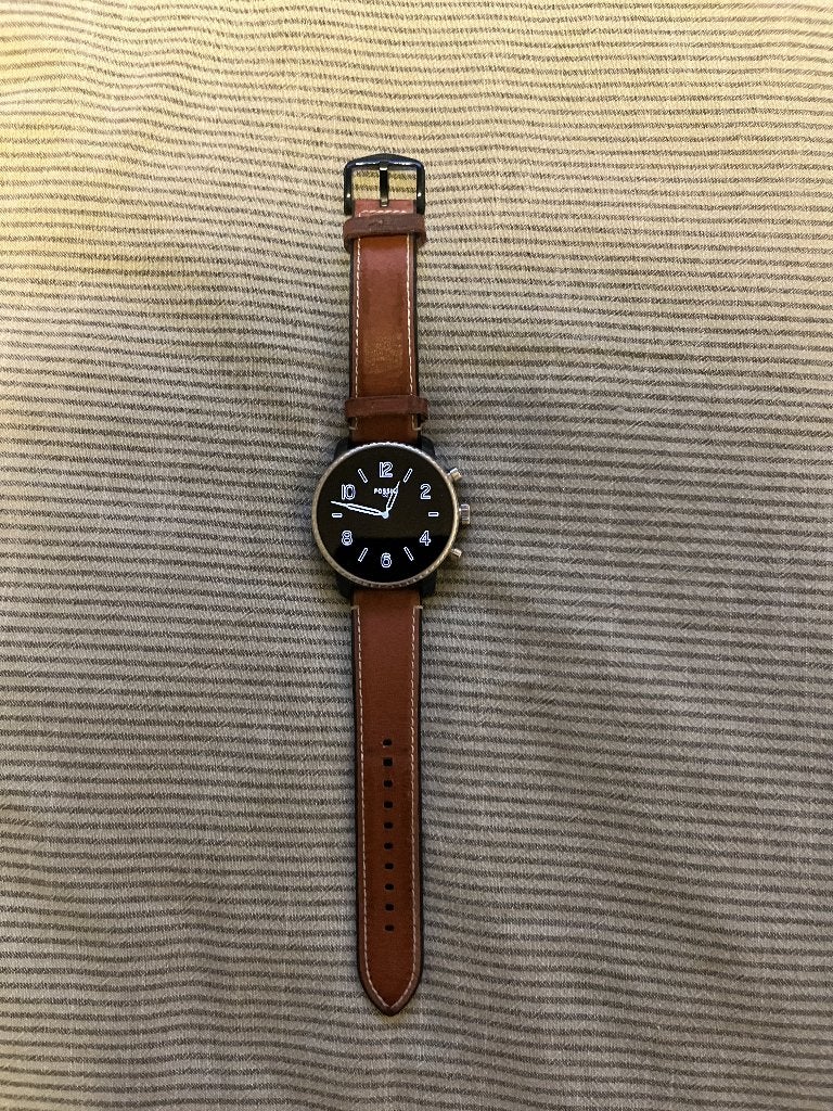 Fossil smartwatch, Sieraden, Tassen en Uiterlijk, Ophalen, Hartslag, Fossil, Zo goed als nieuw