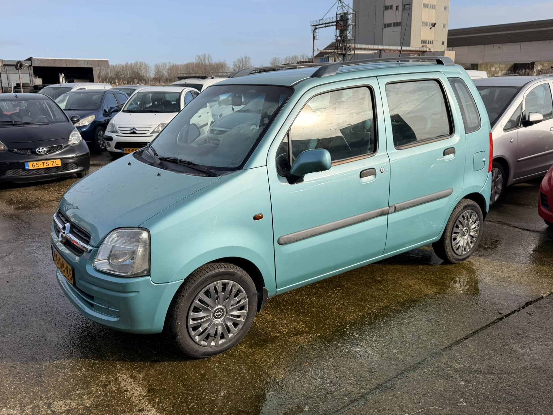 Opel Agila 1.2-16V Color Edition, APK TOT 13-12-2026, STUURB, Auto's, Voorwielaandrijving, Stof, Blauw, Origineel Nederlands