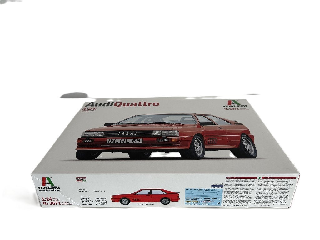 Italeri Audi Quattro 1/24 ITA-3671 nieuw, Verzenden, Groter dan 1:32, Nieuw, Italeri
