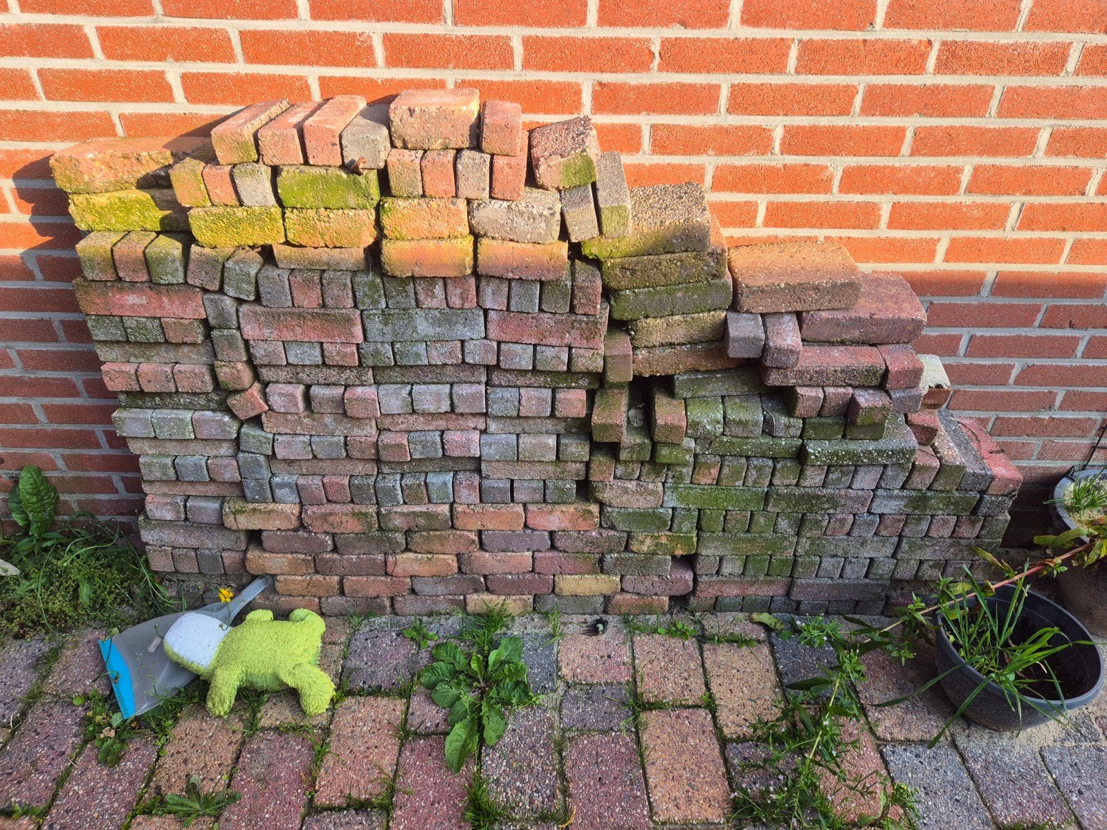 GRATIS, Ophalen, Gebruikt, Beton, Terrastegels