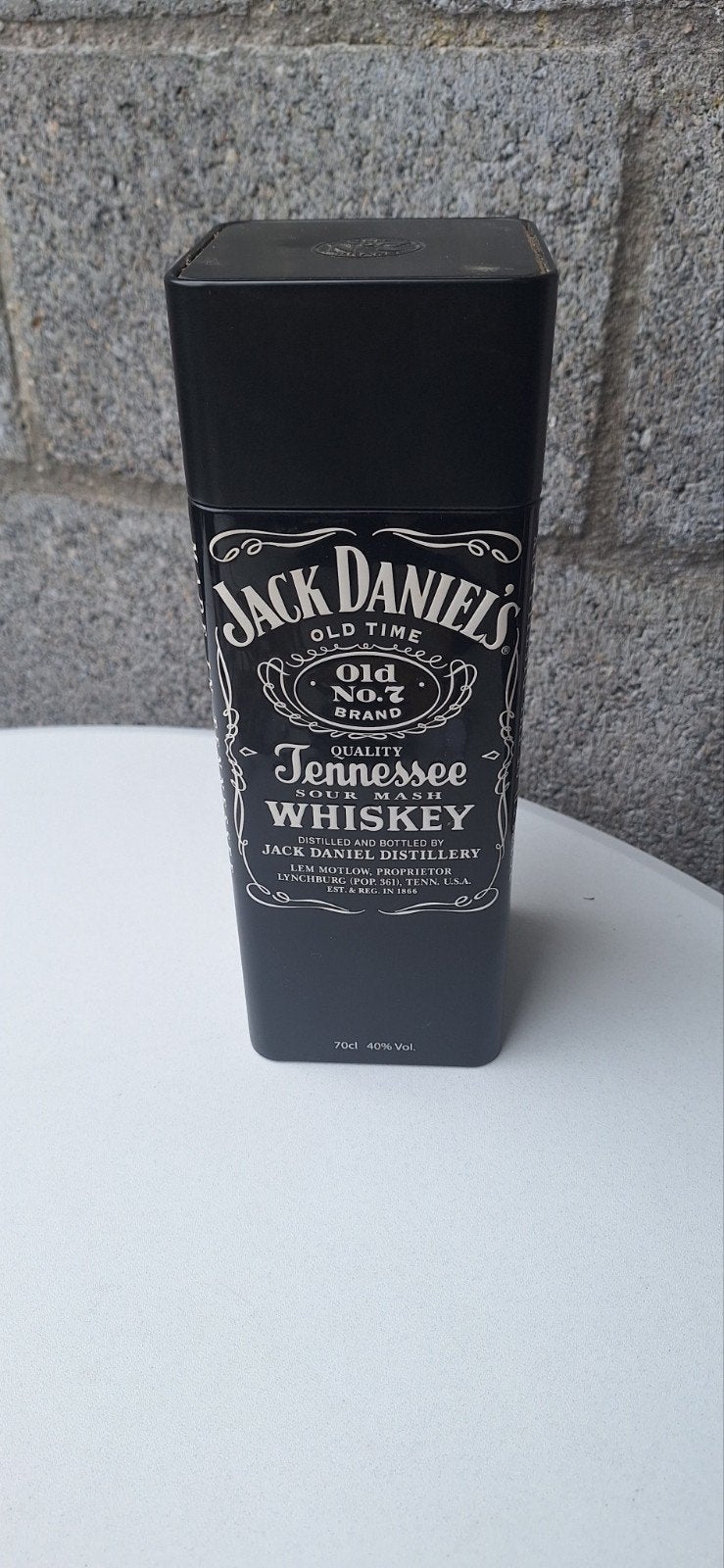 Jack Daniels blik (27426), Ophalen of Verzenden, Zo goed als nieuw