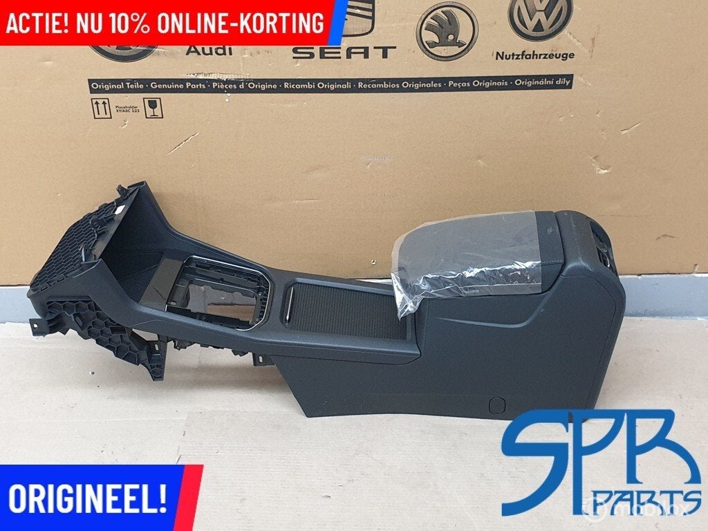 GOLF SPORTSVAN 7 Middenconsole MET ARMSTEUN ARMLEUNING NIEUW, Auto-onderdelen, Volkswagen, Nieuw, Ophalen of Verzenden, Volkswagen