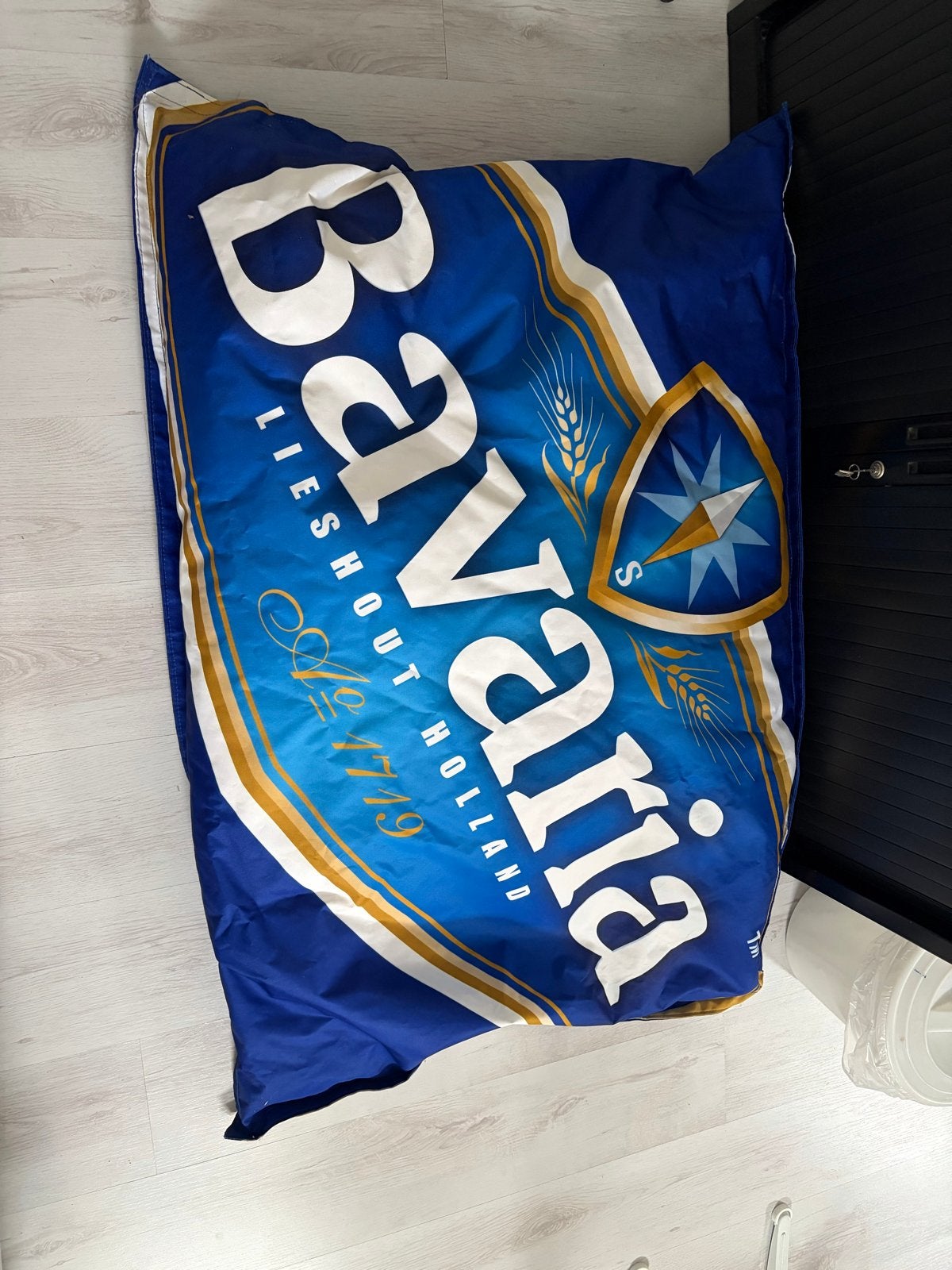 Bavaria zitzak - Groot en comfortabel, Ophalen, Gebruikt, Blauw, Textiel