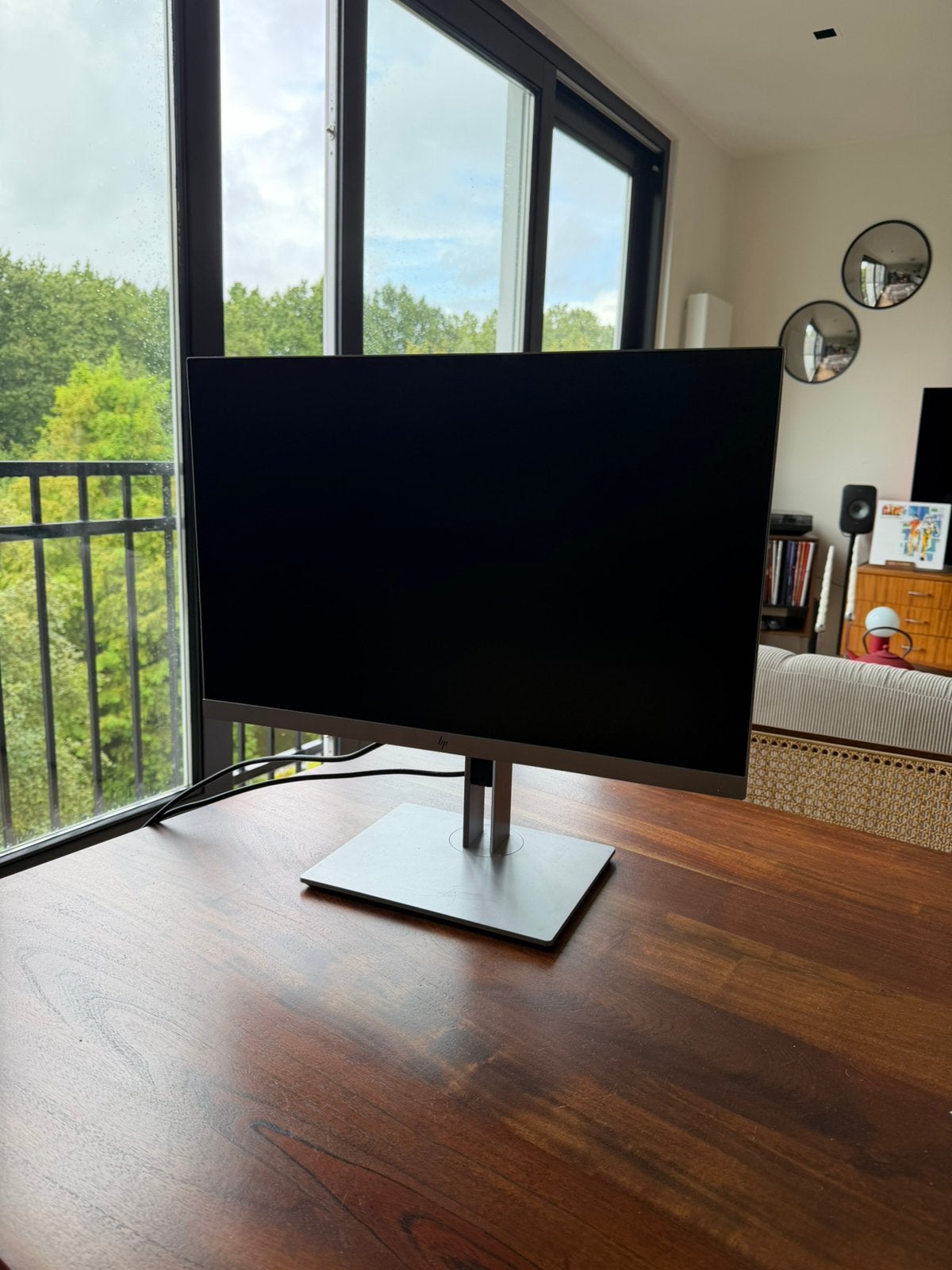 HP EliteDisplay E243i – 24” monitor, Computers en Software, Monitoren, Ophalen, IPS, Kantelbaar, Full HD