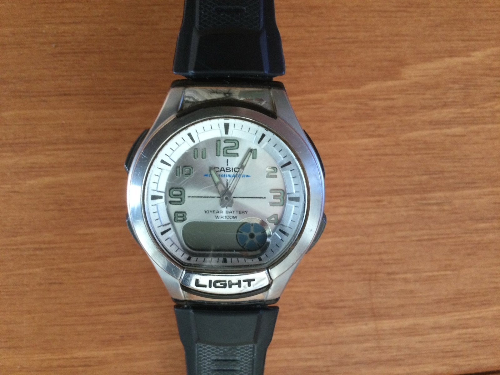Casio horloge - telememo 30, Ophalen, Casio, Gebruikt, Staal