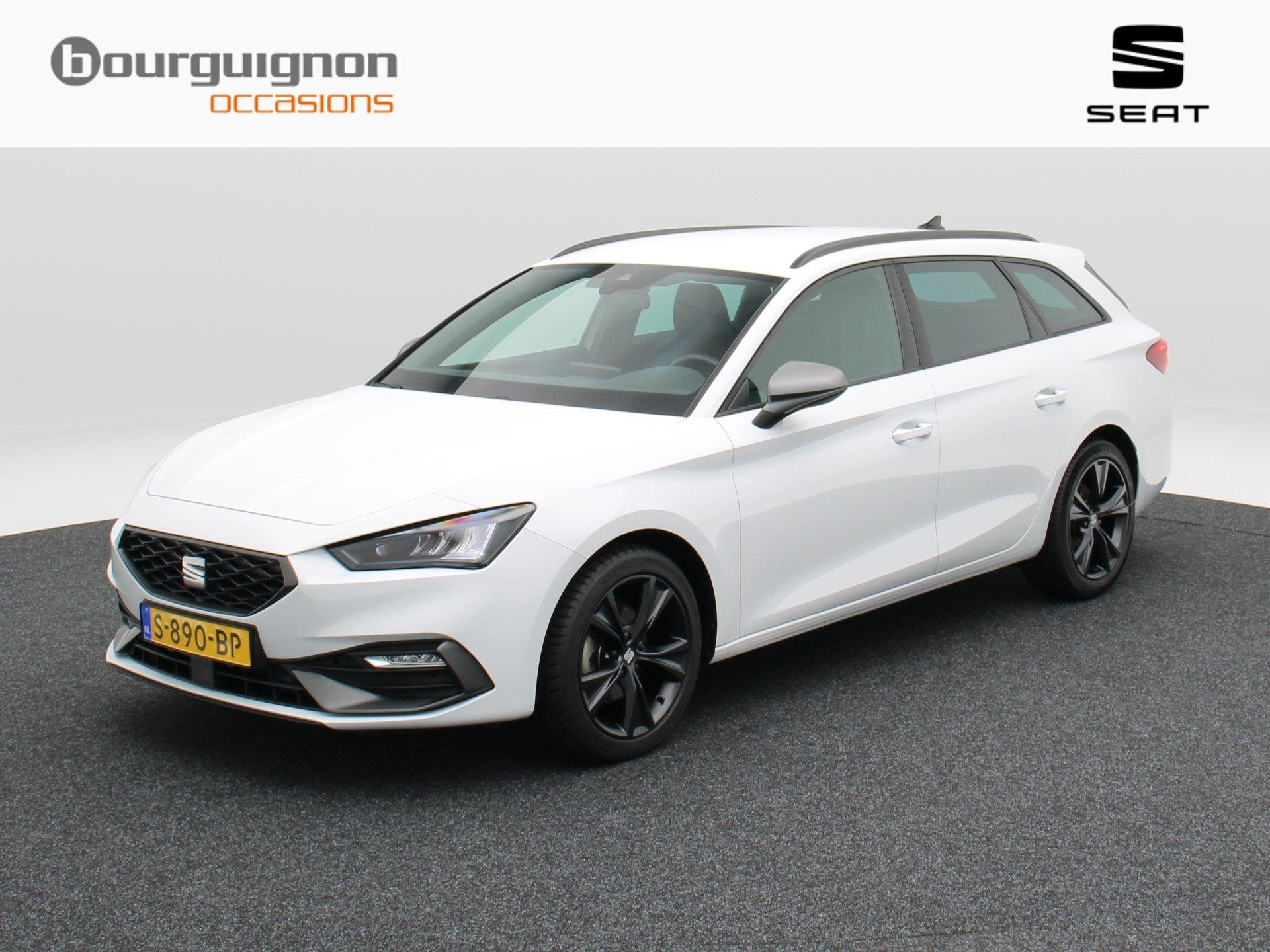 SEAT Leon Sportstourer 1.0 eTSi 110 Pk Automaat FR Business, Stof, Gebruikt, 700 kg, Leon