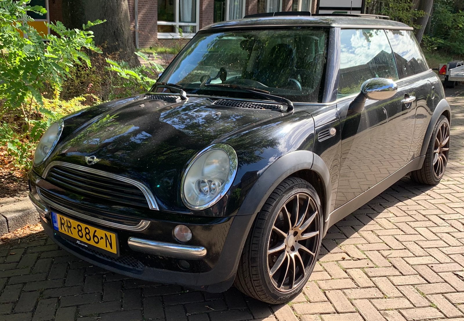 Mini 1.6 16V ONE 2003 Zwart ✅ opknapper, Voorwielaandrijving, 15 km/l, Zwart, 4 cilinders