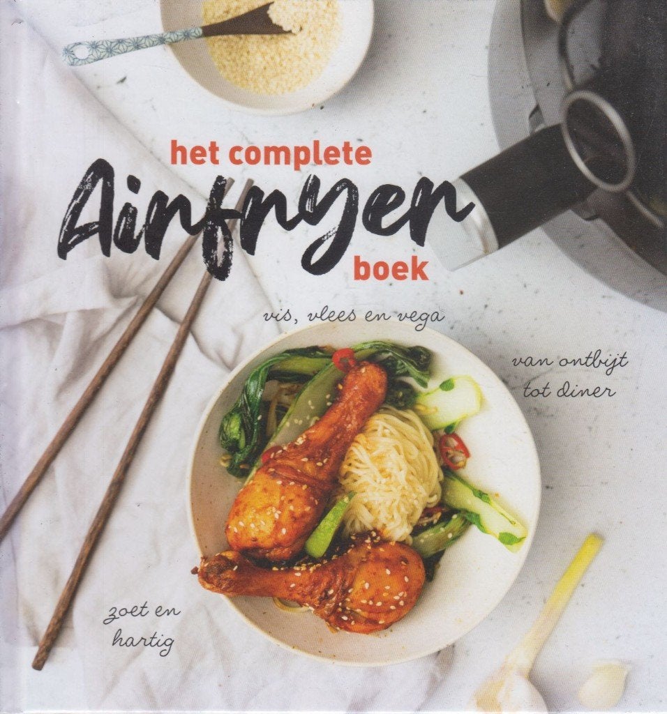 Het complete airfryer boek., Boeken, Kookboeken, Francis van Arkel, Ophalen of Verzenden, Zo goed als nieuw, Hoofdgerechten