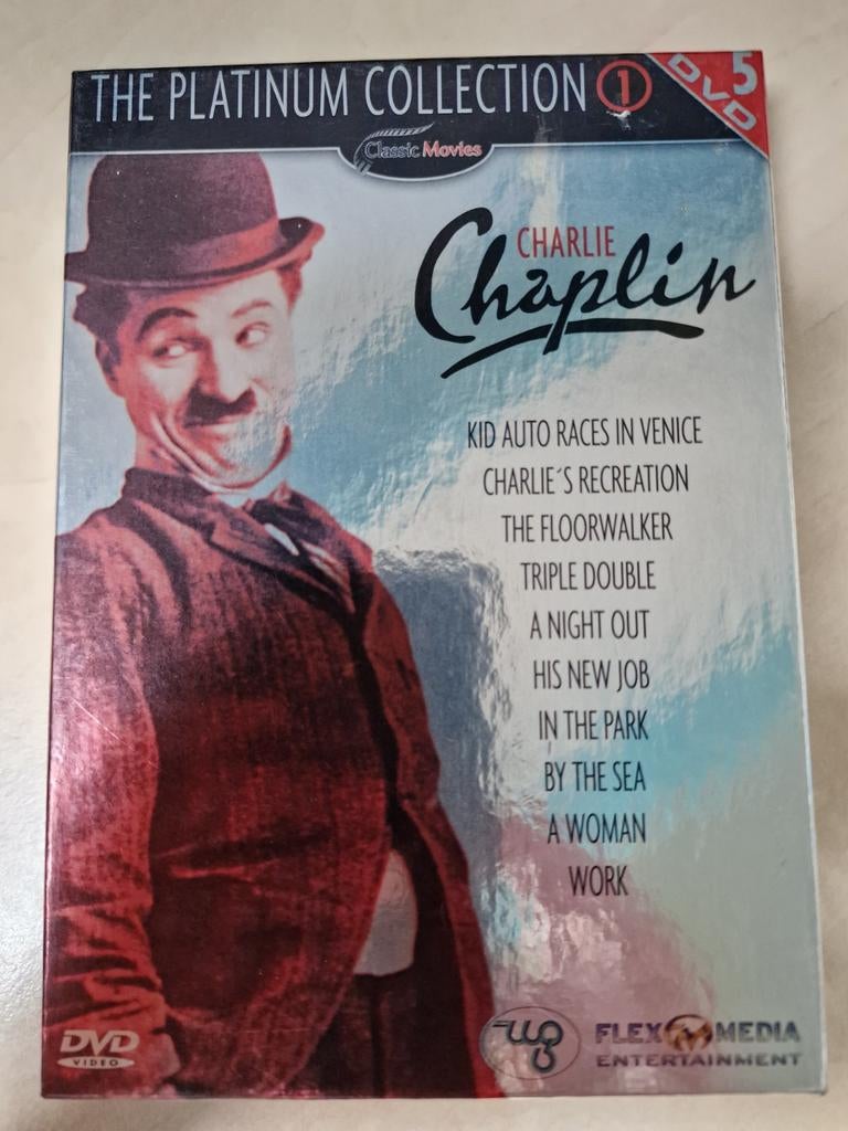 Charlie Chaplin: The Platinum Collection (5 DVD's), Ophalen of Verzenden