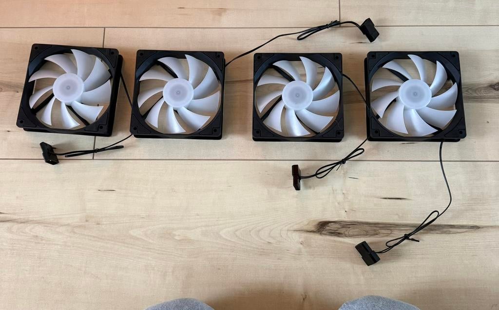 Mooie rgb ventilators pc, Ophalen, Nieuw, Luchtkoeling