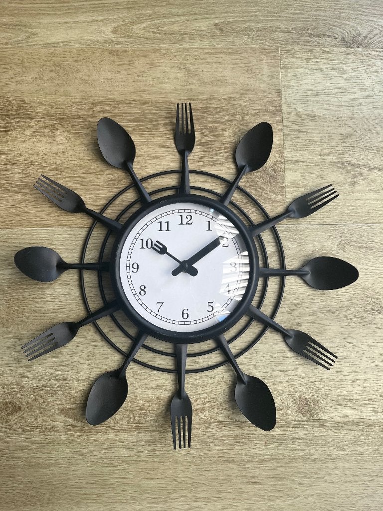 Vintage klok keuken, Antiek en Kunst, Ophalen of Verzenden