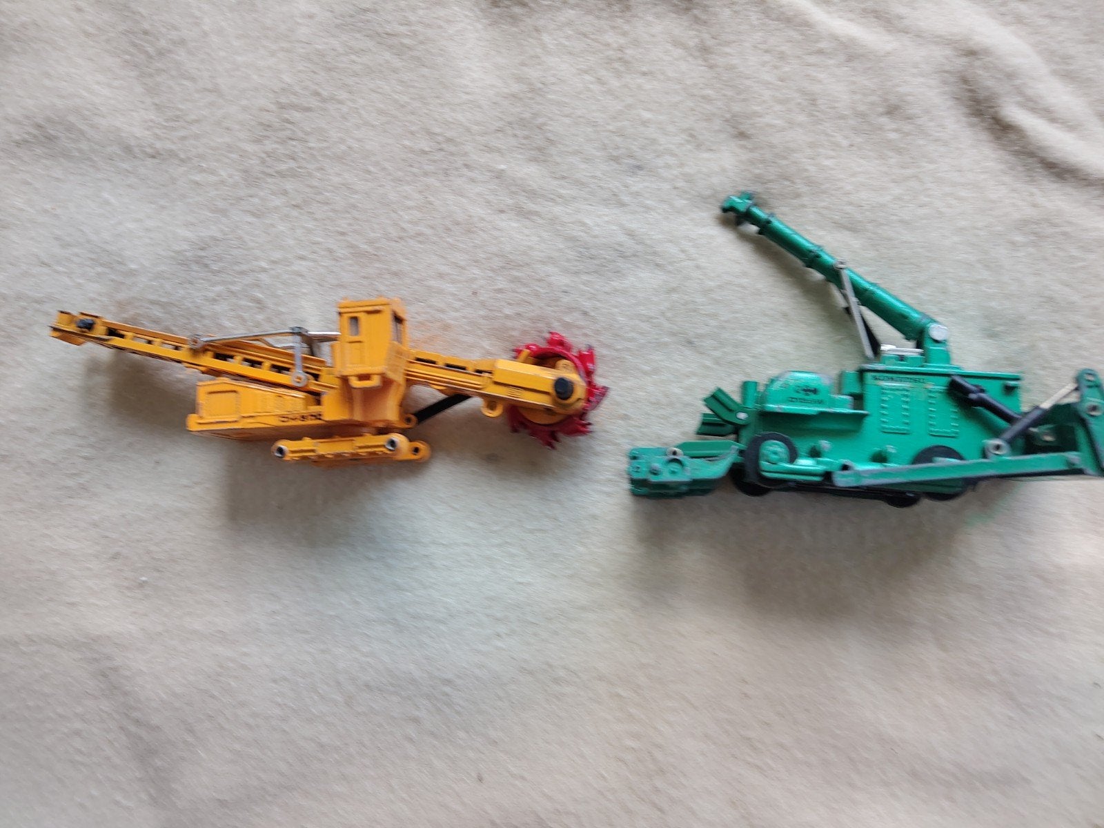 Vintage speelgoedauto's Komatsu, Ophalen of Verzenden, Gebruikt
