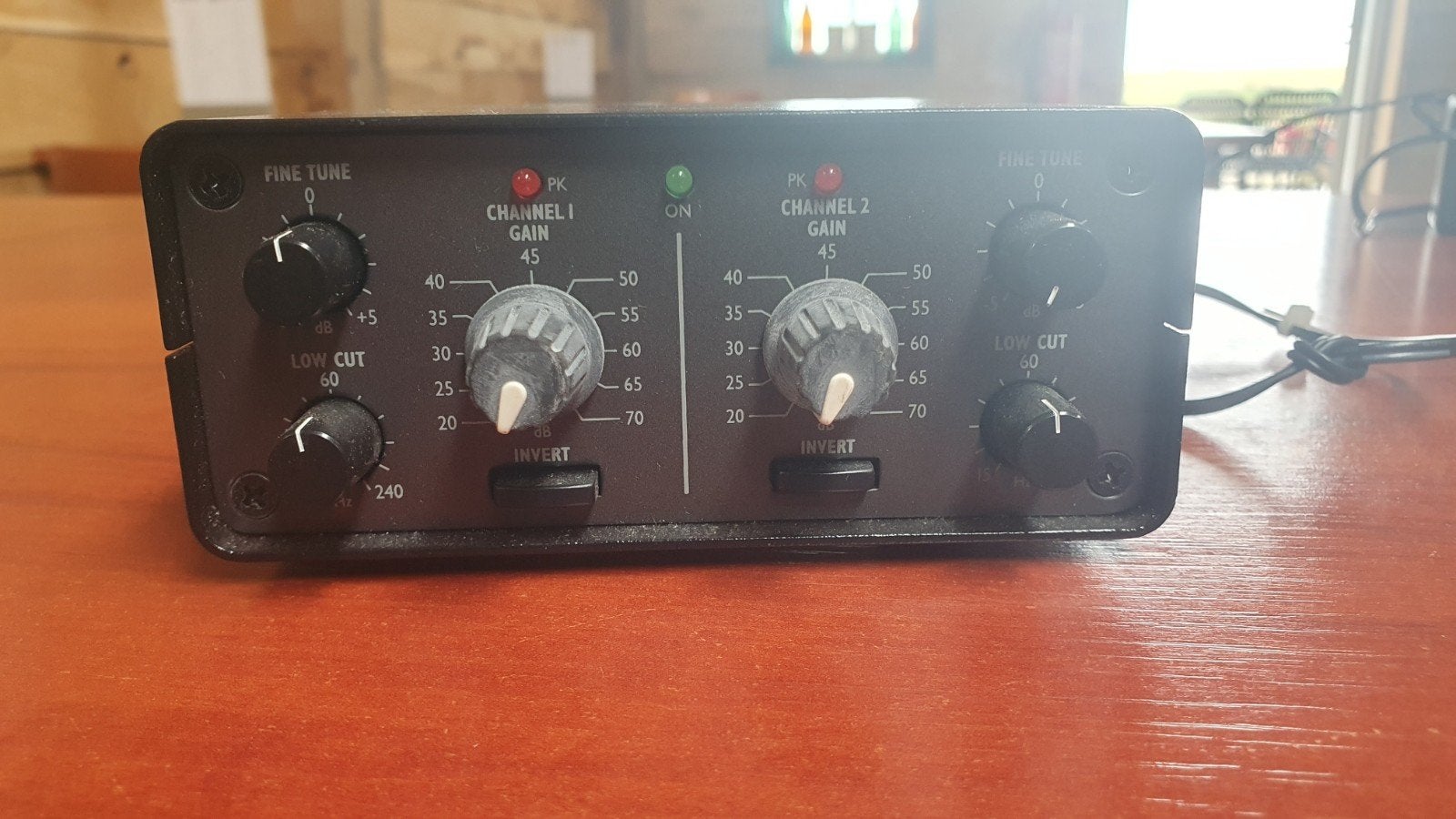 Stereo microfoon voorversterker, Ophalen of Verzenden, Gebruikt, Overige typen