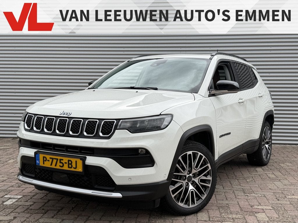 Jeep Compass 4xe 190 Plug-in Hybrid Electric Limited Lease E, Auto's, Jeep, Automaat, Euro 6, 4 cilinders, Wit
