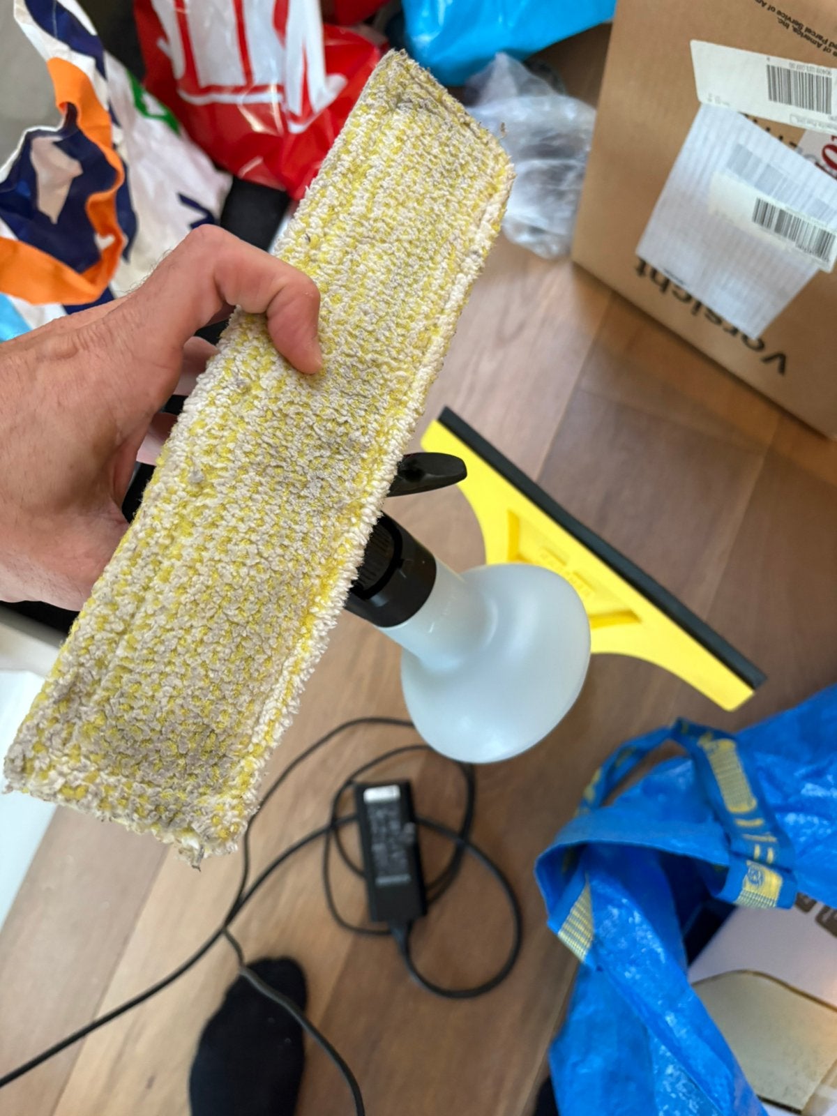 €10 – Kärcher. Ruitenreiniger / elektrische raamreiniger, Ophalen of Verzenden, Zo goed als nieuw, Kweeklamp