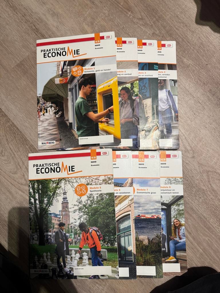 Praktische economie havo 1-8, Boeken, Ophalen of Verzenden, Gamma, Zo goed als nieuw, Overige niveaus