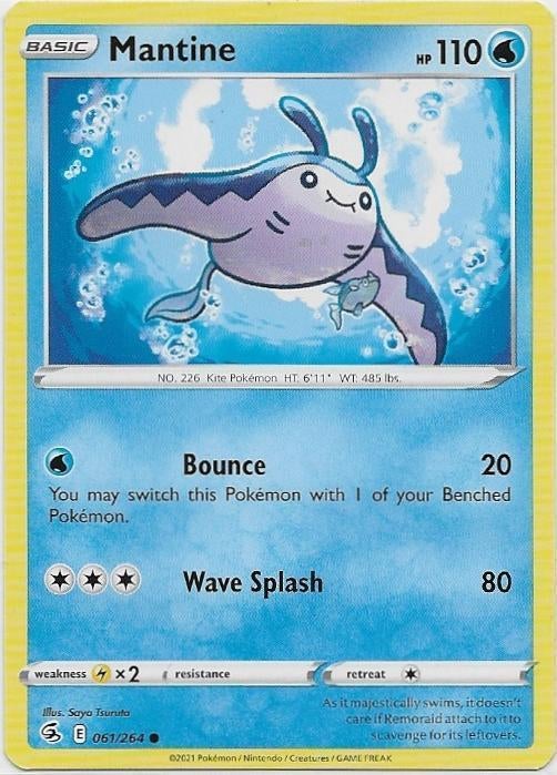 Fusion Strike,  Mantine [common] 61/264, Verzenden, Nieuw, Losse kaart