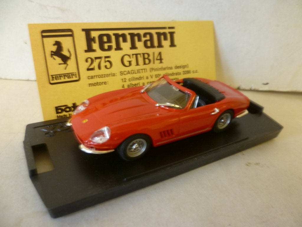 Revell Model Box Italy 8447 Ferrari P/2 Prova 1:43 modelauto, Ophalen of Verzenden, Nieuw, Auto, Overige merken